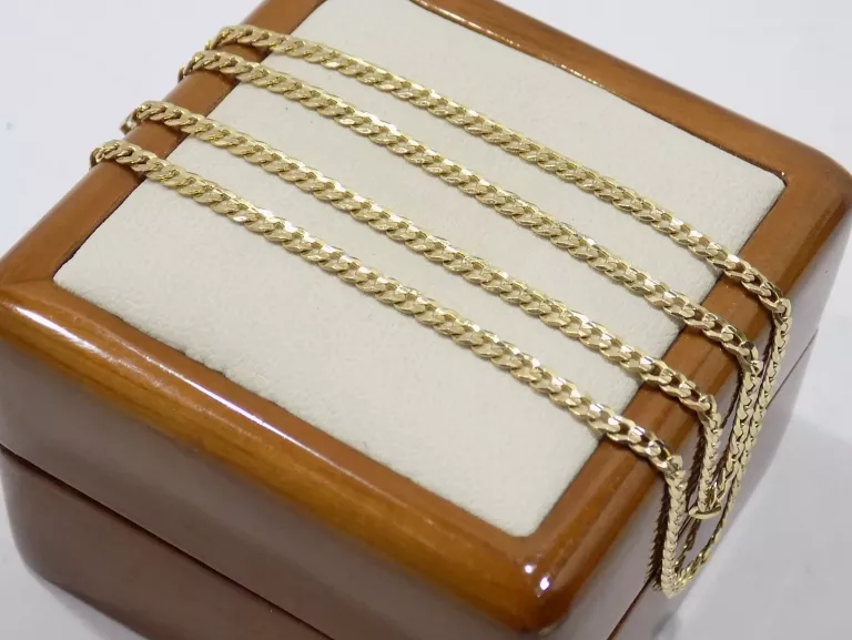 ZŁOTY ŁAŃCUSZEK PANCERKA PRÓBA 333 WAGA OK. 4,09G