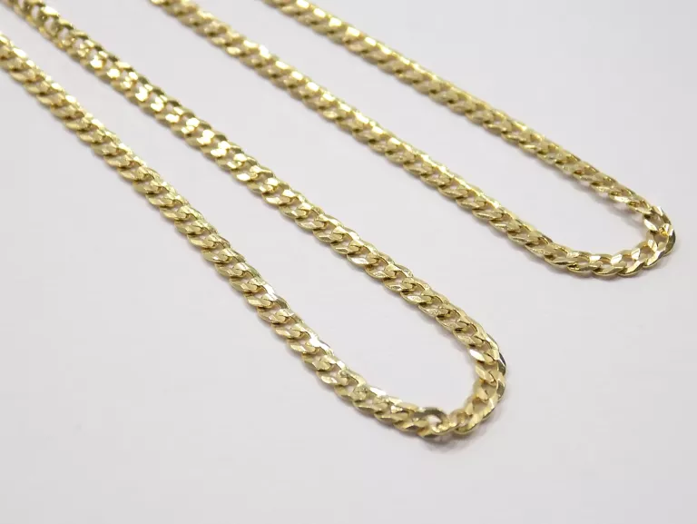 ZŁOTY ŁAŃCUSZEK PANCERKA PRÓBA 333 WAGA OK. 4,09G