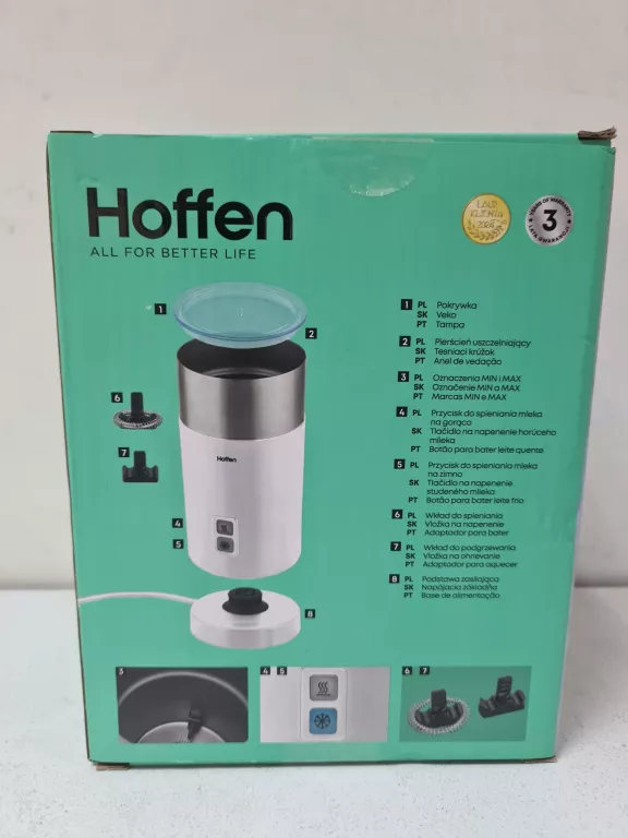 SPIENIACZ DO MLEKA HOFFEN KOMPLET