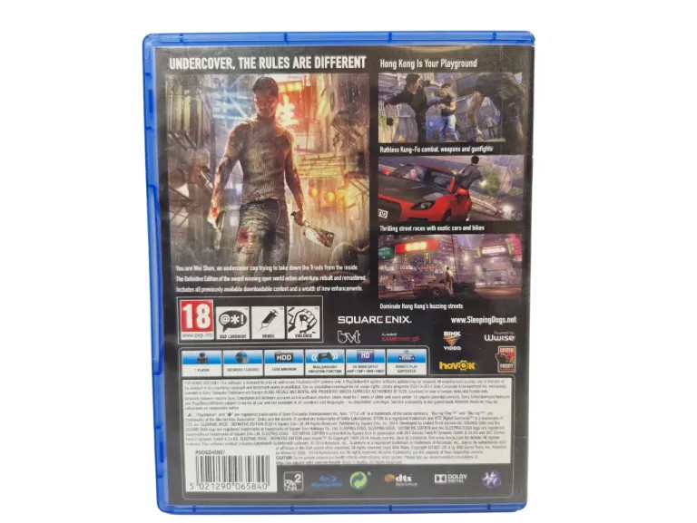PS4 SLEEPING DOGS
