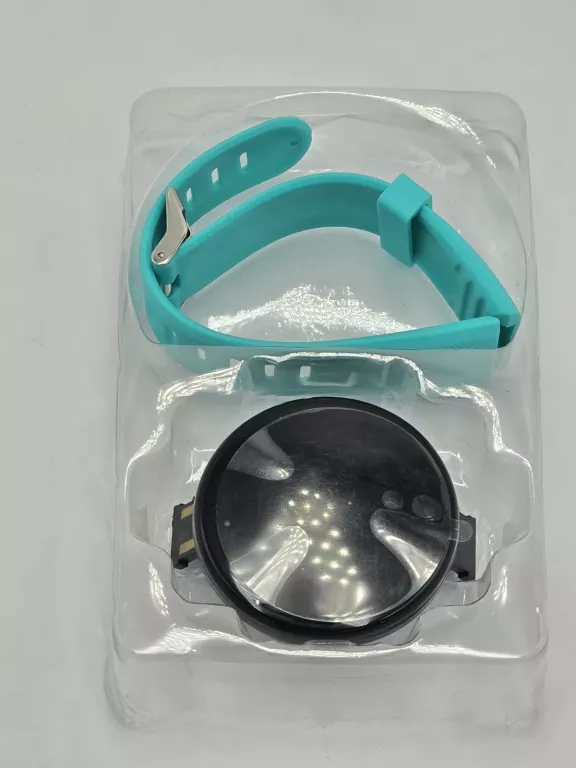 SMARTWATCH BRACELET LED D18 KOMPLET TURKUSOWY