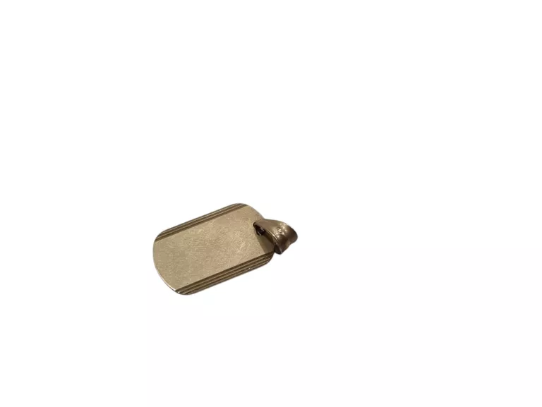 ZŁOTA ZAWIESZKA PR. 585 PROSTOKĄT