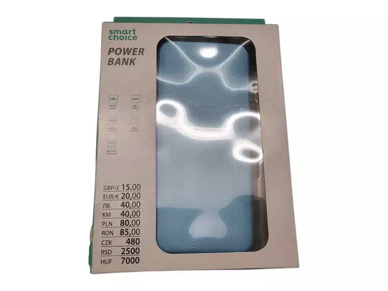 POWER BANK SMART CHOICE 20000