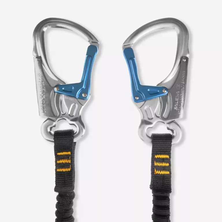 LONŻA NA VIA FERRATĘ SALEWA PREMIUM ATTACK BLACK/BLUE