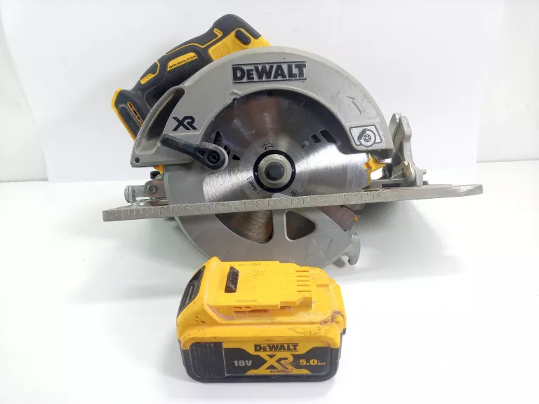 PILARKA TARCZOWA DEWALT DCS572 TYPE 1 + AKU DEWALT 5.0AH 18V + WALIZKA