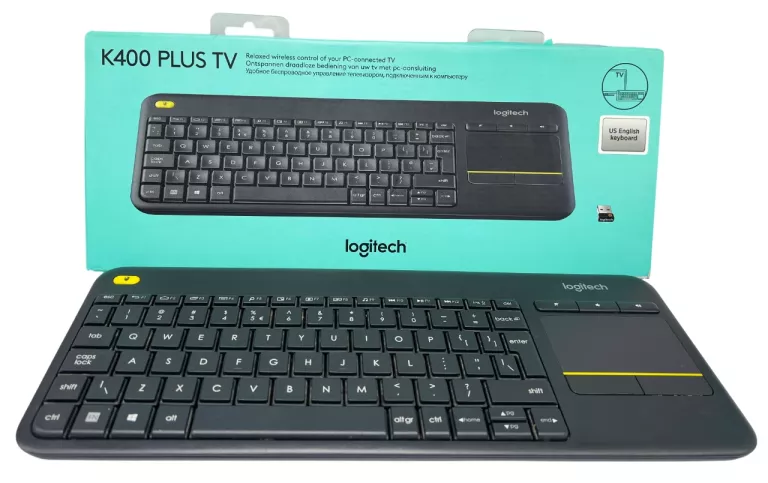 KLAWIATURA BEZPRZEWODOWA LOGITECH K400 PLUS TV