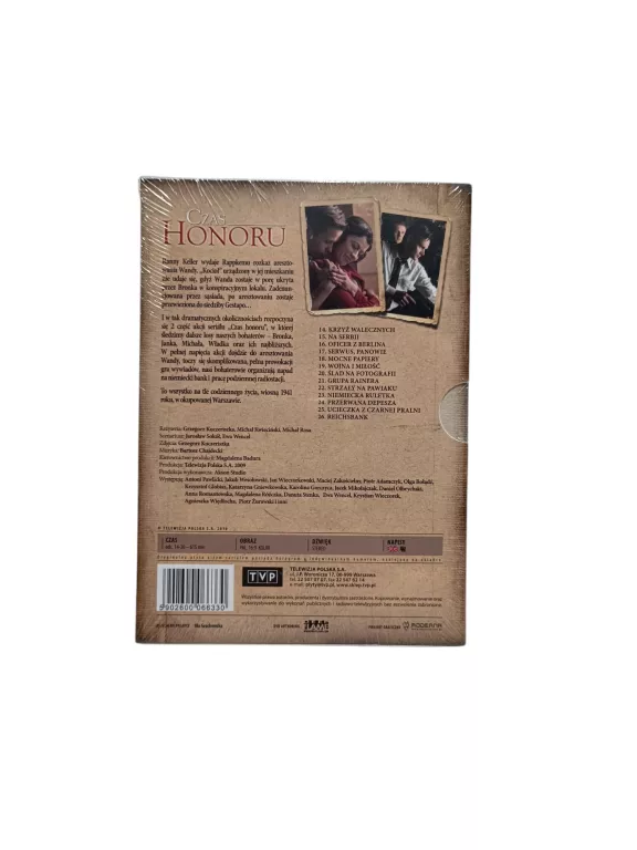 SERIAL DVD CZAS HONORU SEZON II