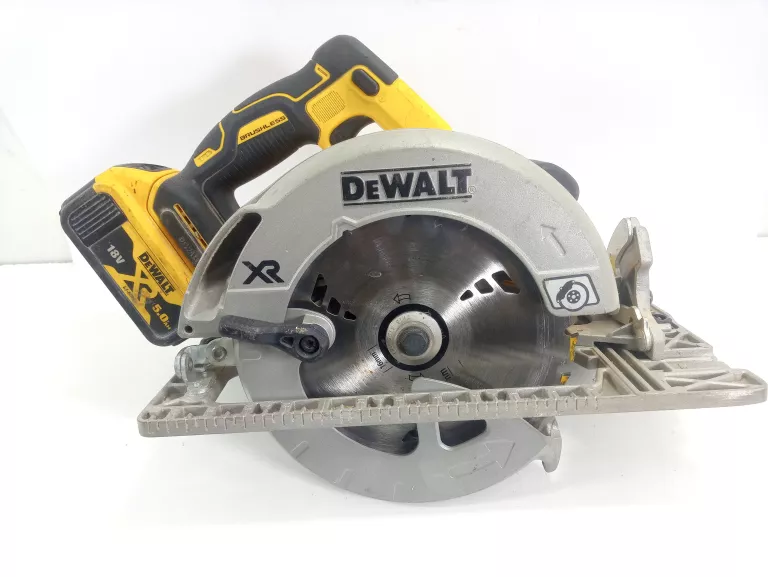 PILARKA TARCZOWA DEWALT DCS572 TYPE 1 + AKU DEWALT 5.0AH 18V + WALIZKA