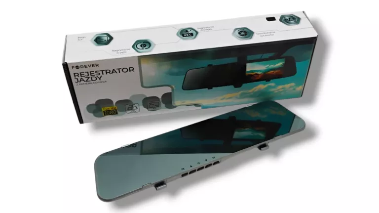 REJESTRATOR JAZDY Z KAMERĄ COFANIA FOREVER VR-800
