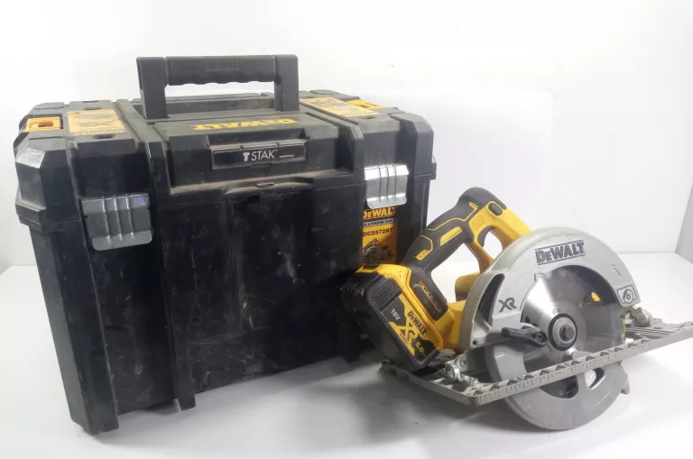 PILARKA TARCZOWA DEWALT DCS572 TYPE 1 + AKU DEWALT 5.0AH 18V + WALIZKA