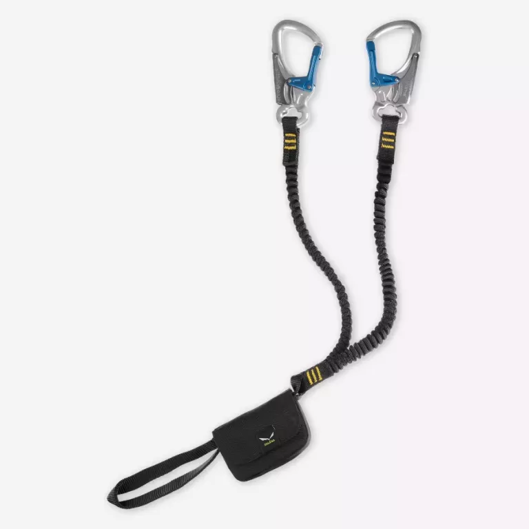 LONŻA NA VIA FERRATĘ SALEWA PREMIUM ATTACK BLACK/BLUE