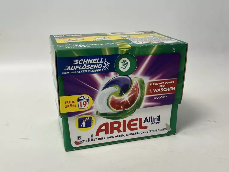 ARIEL ALLIN1 PODS COLOR+ KAPSUŁKI DO PRANIA KARTON 19