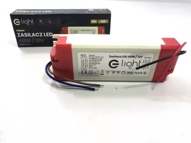 ZASILACZ E LIGHT 48W PUD