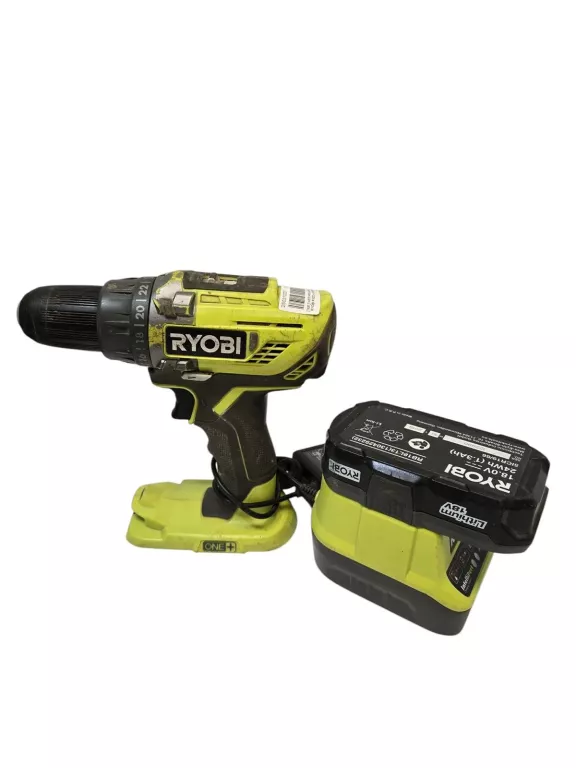 WIERTARKO-WKRĘTARKA RYOBI R18DD3 + ŁADOWARKA