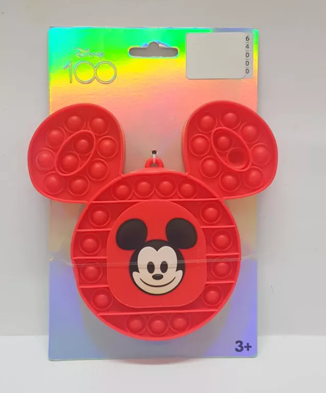 DISNEY MYSZKA MICKEY ZABAWKA SENSORYCZNA RED