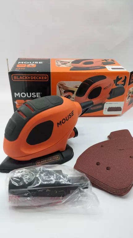 SZLIFIERKA OSCYLACYJNA BLACK DECKER MOUSE OKAZJA