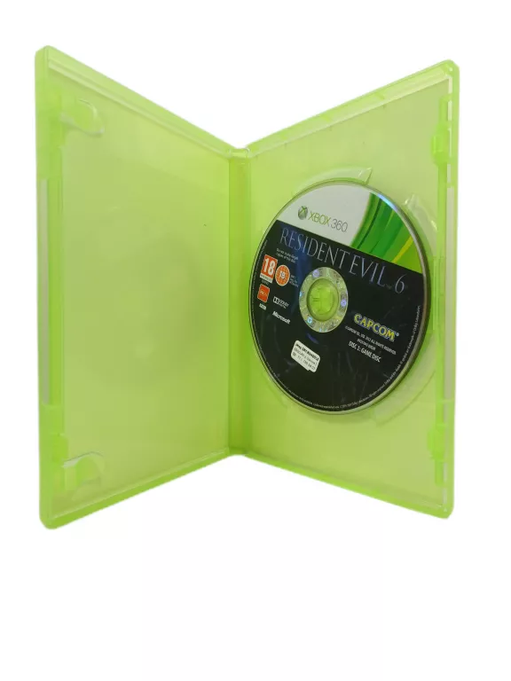RESIDENT EVIL 6 XBOX 360