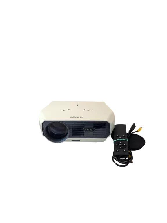 PROJEKTOR COOAU A4300/KABLE/PILOT