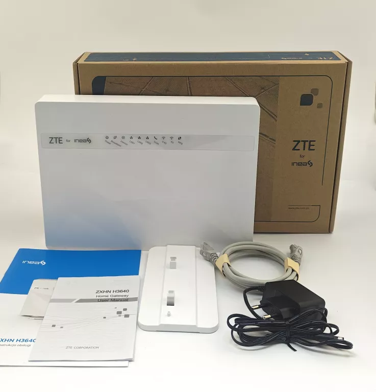 ROUTER ZTE ZXHN H3640 KOMPLET