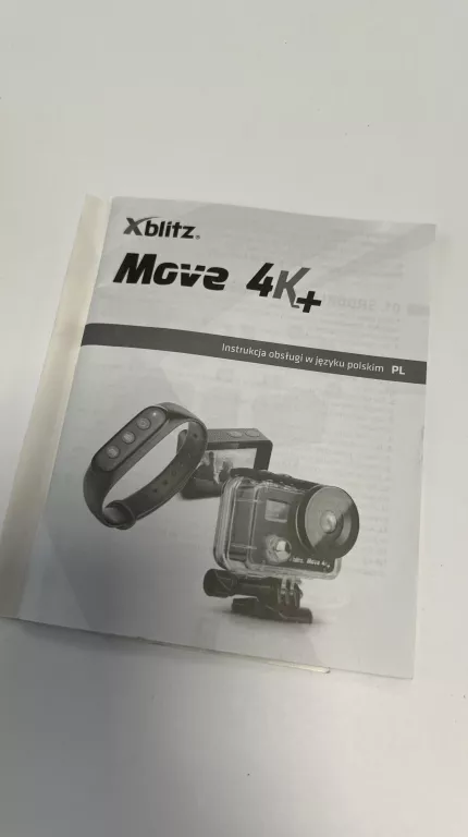 KAMERKA SPORTOWA KAMERA XBLITZ MOVE 4K + NOCNA DOTYKOWA STABILIZACJA WIFI