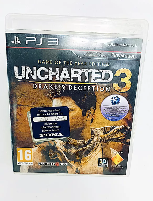 GRA PS3 UNCHARTED 3 DRAKES DECEPTION
