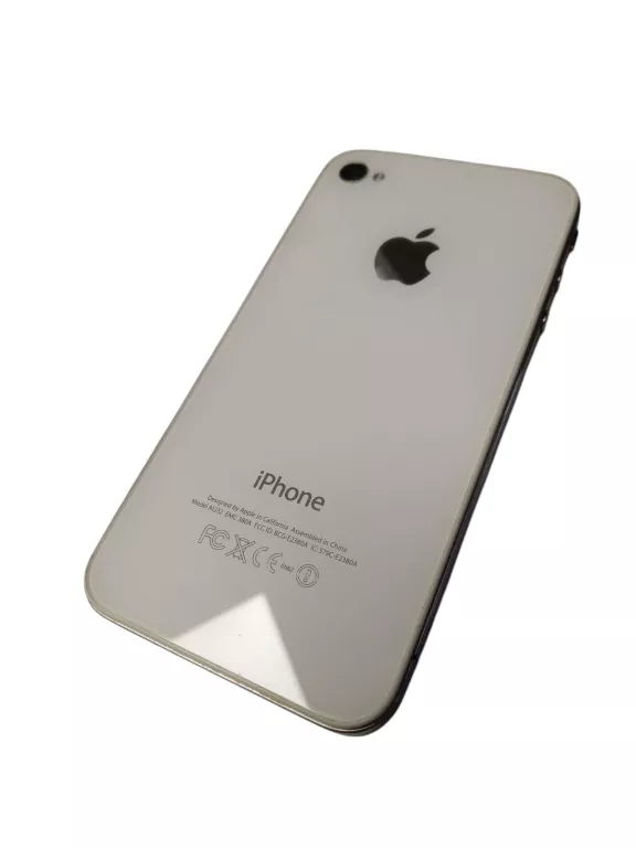 TELEFON IPHONE 4 BIAŁY + ŁAD