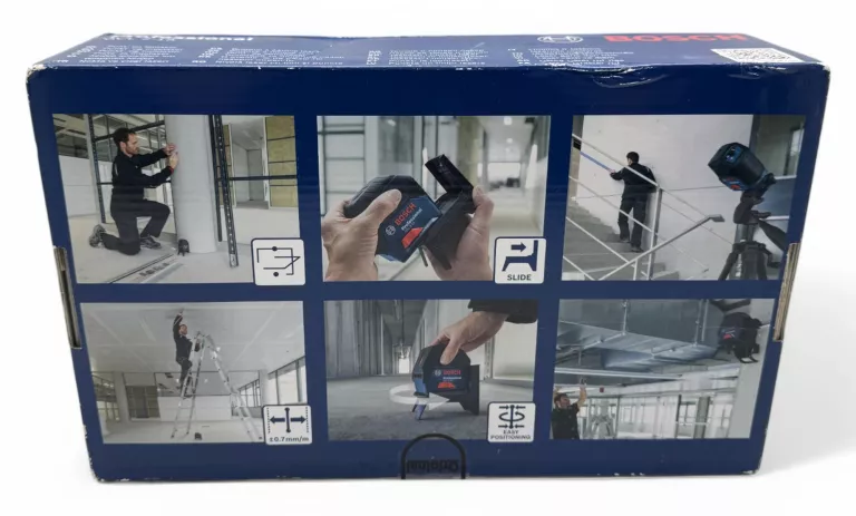 LASER WIELOFUNKCYJNY BOSCH PROFESSIONAL GCL 2-15 15 M JAK NOWY!!