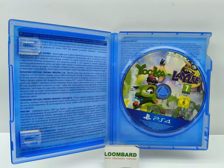 GRA PS4 YOOKA LAYLEE