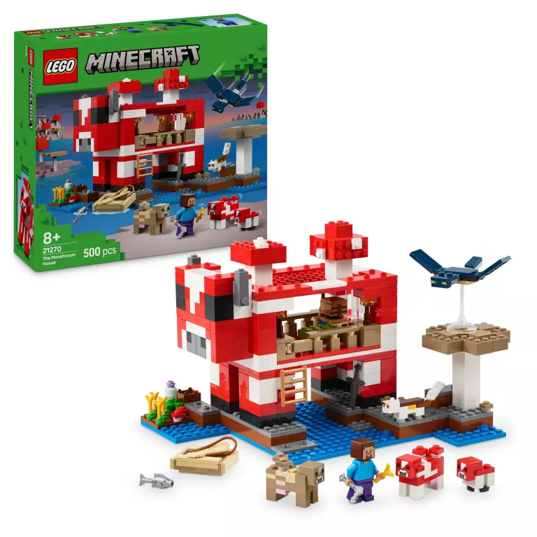 LEGO MINECRAFT 21270 MINECRAFT 21270 DOMEK DLA PTAKÓW WRON