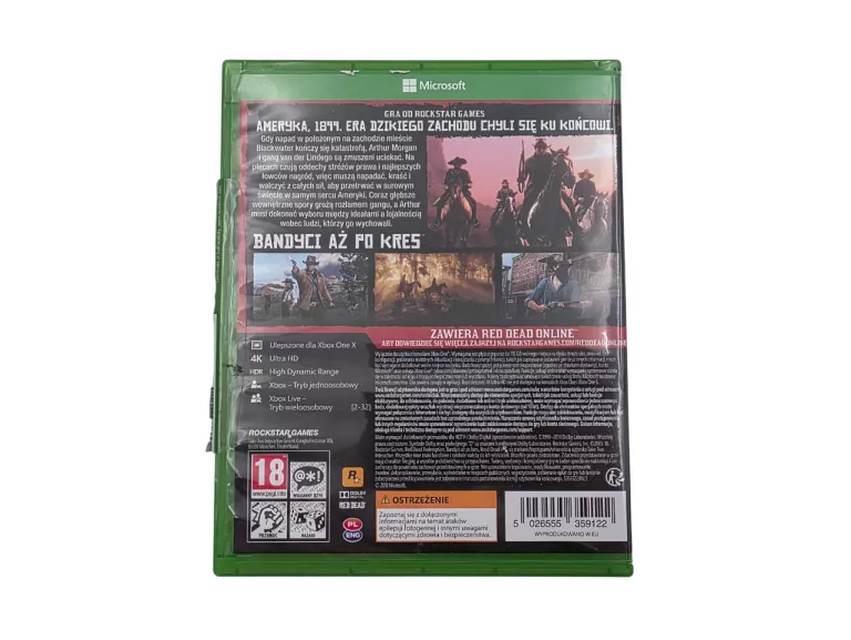 GRA RED DEAD REDEMPTION II XBOX ONE