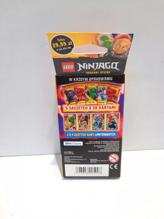 BLISTER KARTY LEGO NINJAGO SERIA 10