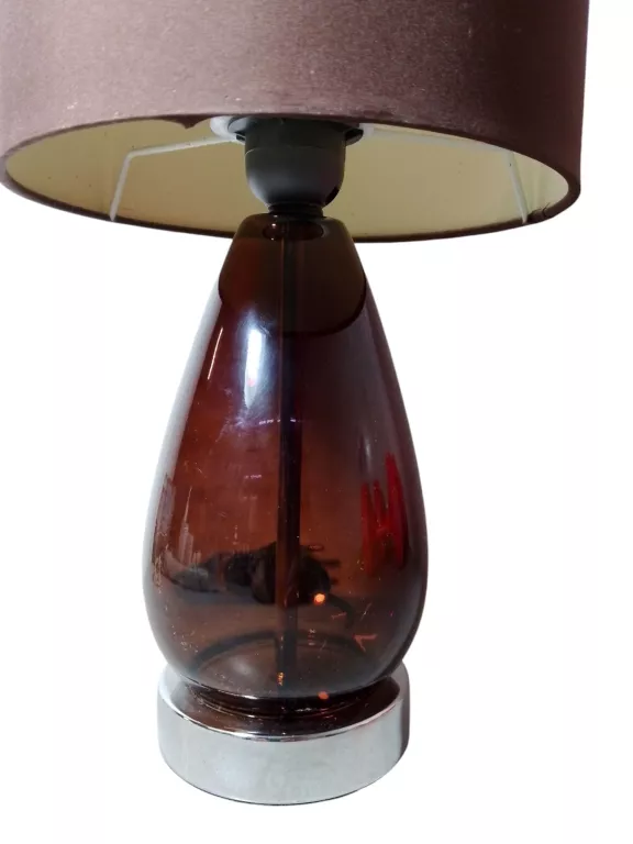 LAMPKA NOCNA BLACK RED WHITE