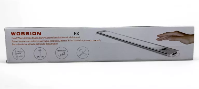 LAMPKA LED PODSZAFKOWA Z CZUJNIKIEM RUCHU WOBSION 42CM 6000K JAK NOWA!!