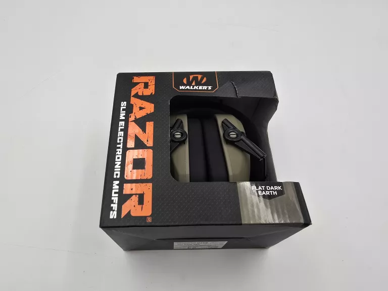 OCHRONNIKI SŁUCHU WALKERS RAZOR SLIM - FLAT DARK EARTH