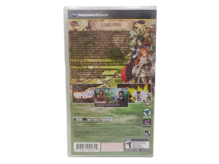 GRA PSP RAGNAROK TACTICS - FOLIA!