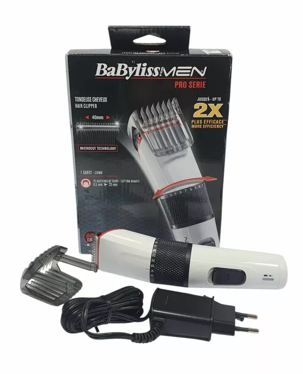 MASZYNKA DO STRZYŻENIA BABYLISS E970E 0,5MM - 25MM PRO SERIE AKUKULATOROW