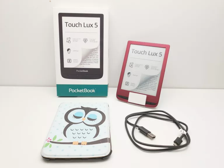 CZYTNIK E-BOOKÓW POCKETBOOK TOUCH LUX 5 KOMPLET