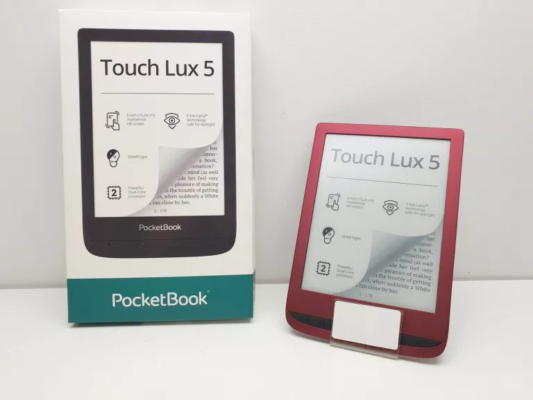CZYTNIK E-BOOKÓW POCKETBOOK TOUCH LUX 5 KOMPLET
