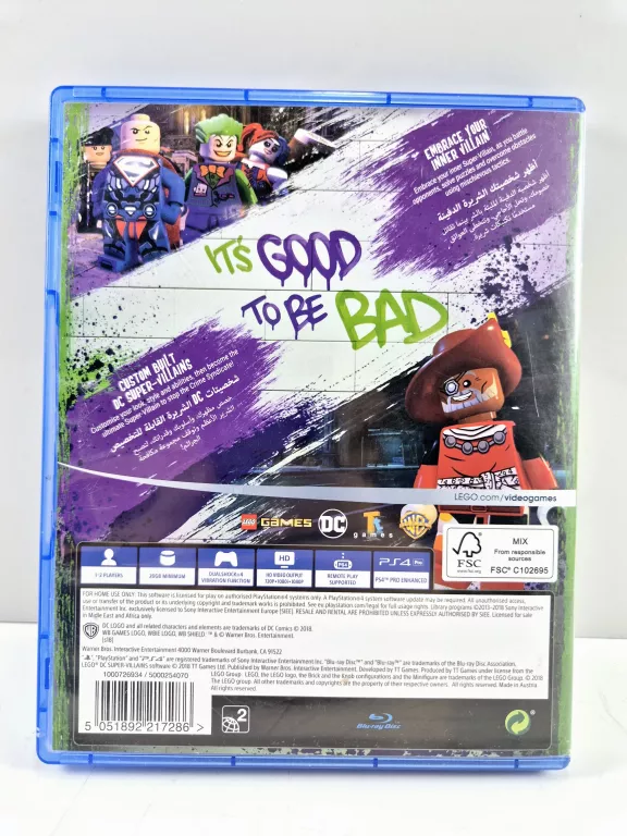 GRA LEGO DC SUPER VILLAINS SONY PLAYSTATION 4 (PS4)