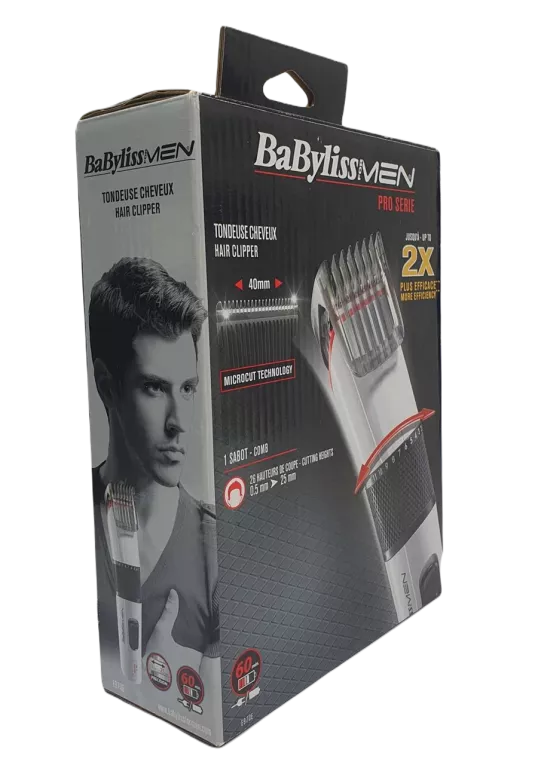 MASZYNKA DO STRZYŻENIA BABYLISS E970E 0,5MM - 25MM PRO SERIE AKUKULATOROW