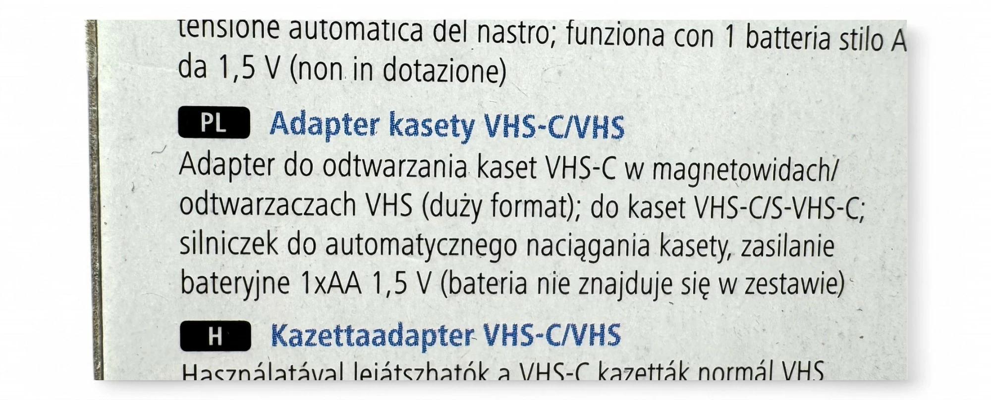 adapter-kaset-vhs-c-vhs-hama-44704-ean-gtin-4007249447043