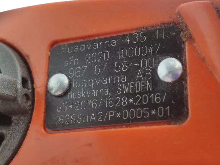 PIŁA SPALINOWA HUSQVARNA 435 X-TORQ 1,6KW 2,2KM 2020R