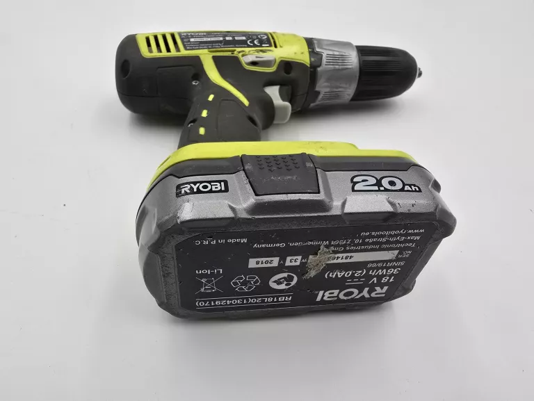 WKRĘTARKA RYOBI R18DDP+ AUKUMULATOR 2.0AH