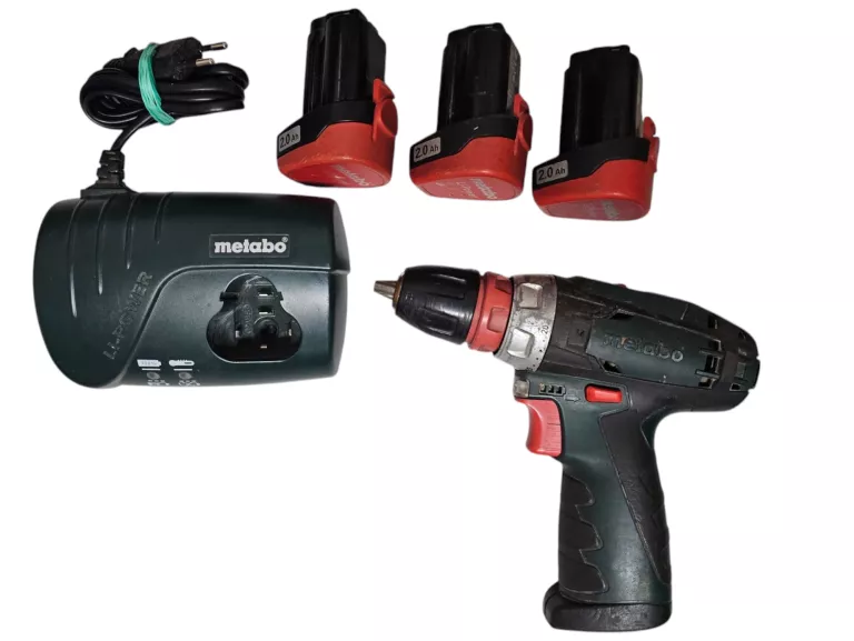 WKRĘTARKA METABO ZASILANIE AKUMULATOROWE POWERMAXX BS 10,8 V