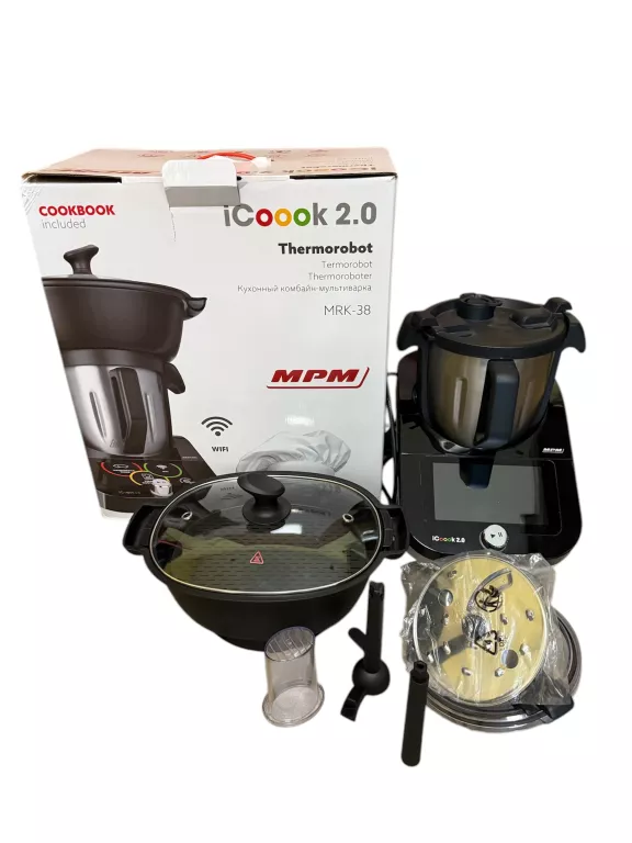 ROBOT KUCHENNY MPM ICOOOK 2.0 MRK-38 1400W - KOMPLET