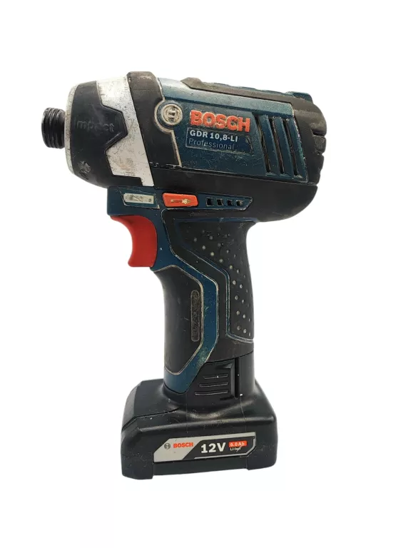 WKRĘTARKA UDAROWA BOSCH GDR 10,8 + BATERIA 6,0AH
