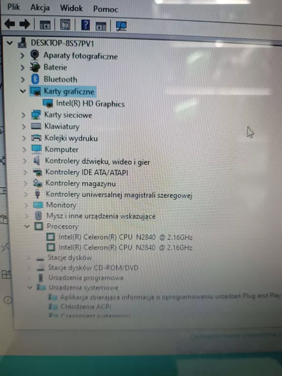 LAPTOP ACER E5-511 + ZASILACZ/ WIN 10HOME 4/500 GB OPIS!