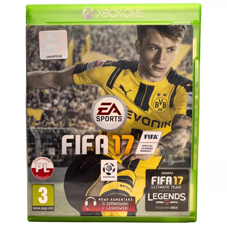 FIFA 17 XBOX ONE 5030934116428