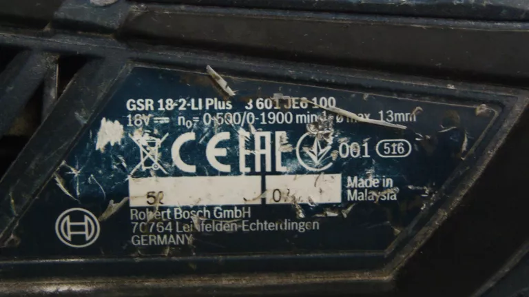 WKRĘTARKA BOSCH GSR 18-2-LI PLUS 2AQ ŁAD