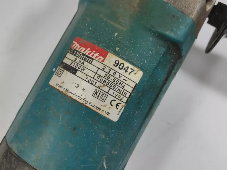DUŻA SZLIFIERKA KĄTOWA MAKITA 9047 180 MM 2100W 230 V SZLIFIERKA KĄTOWA